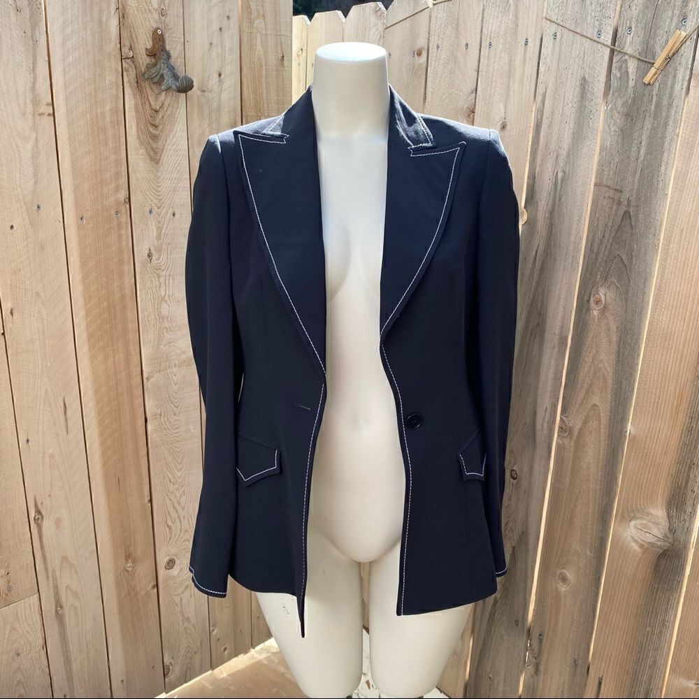 GIANFRANCO FERRE | Vintage '90s black Tailored Blazer Jacket size 4